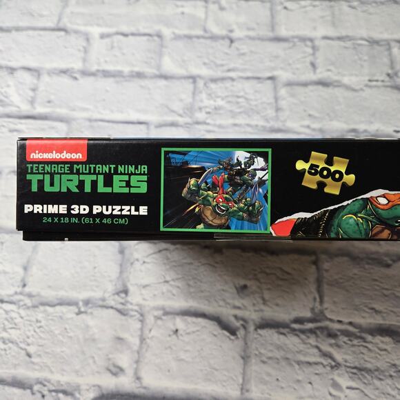 TMNT Teenage Mutant Ninja Turtles Nickelodeon 3D Puzzle 500 pc complete - Picture 7 of 9
